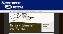 Desktop Screenshot of northwestoptical.net